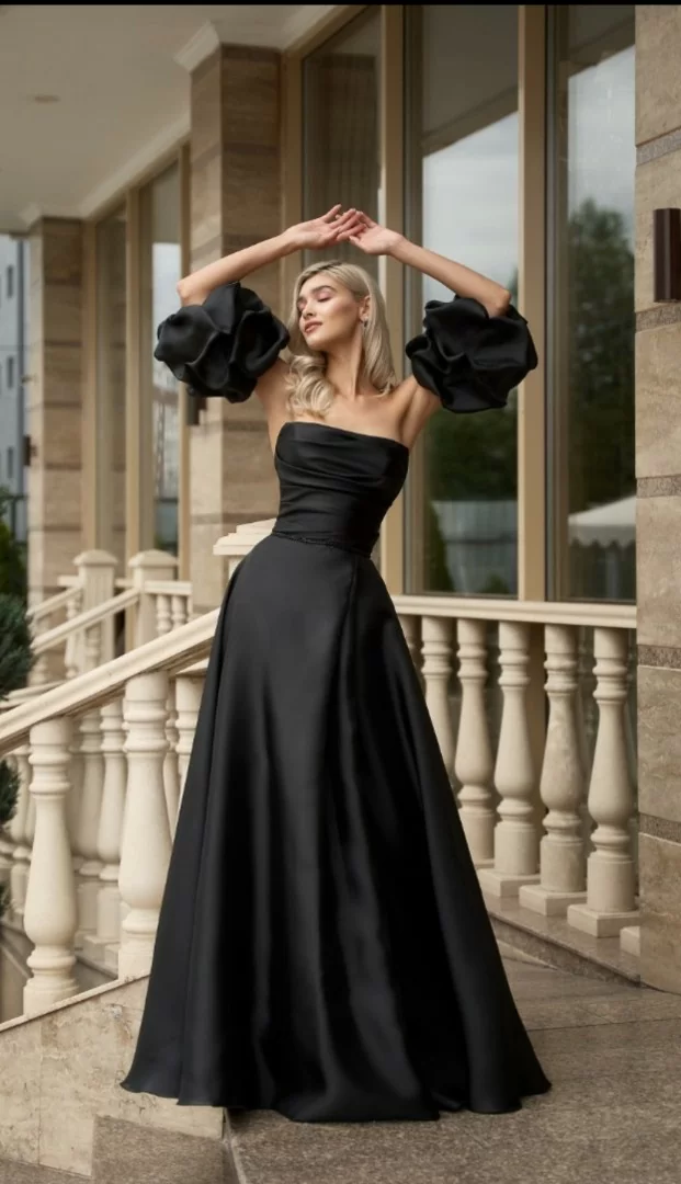 Вечернее платье 329-03-black